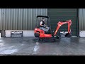 Kubota kx0154 15t mini digger demo midlands equipment ltd