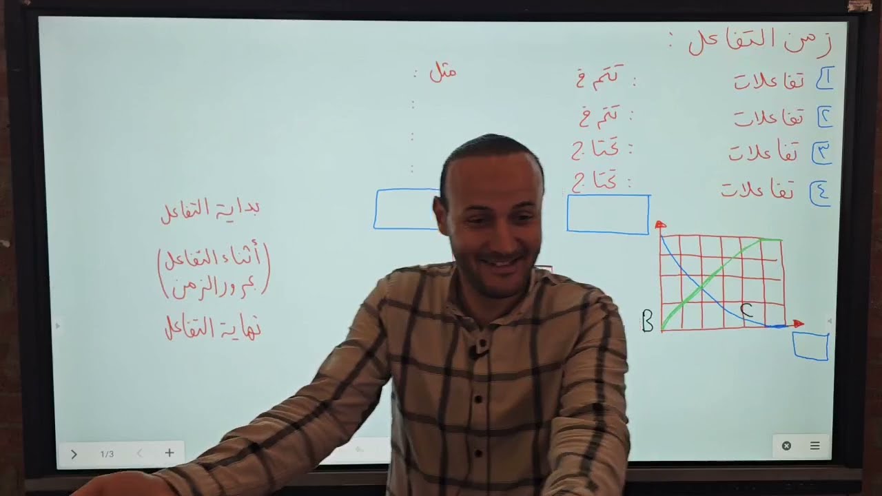 سرعة التفاعل الكيميائي الجزء الأول #أحمد_عطية #علوم  #تالته_اعدادي