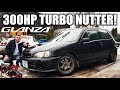 🐒 WANTS TO KILL YOU! CRAZY 300HP STARLET TURBO EP91!