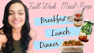 Breakfast Lunch Dinner Meal Prep | Easy Quick Healthy Recipe for Weight Loss | Motivation
