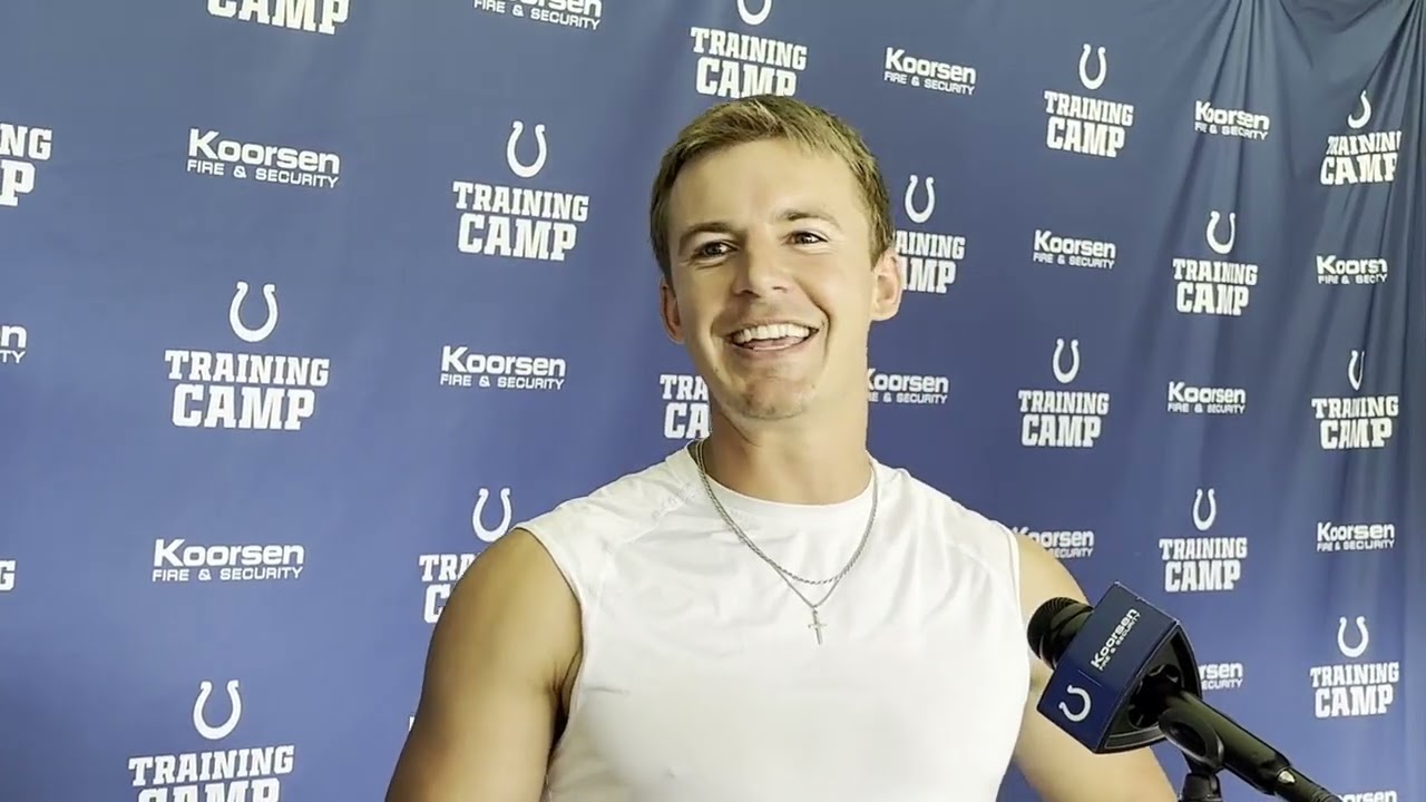 Indianapolis Colts’ Spencer Shrader Talks Kicking Competition, Relationship with Blake Grupe