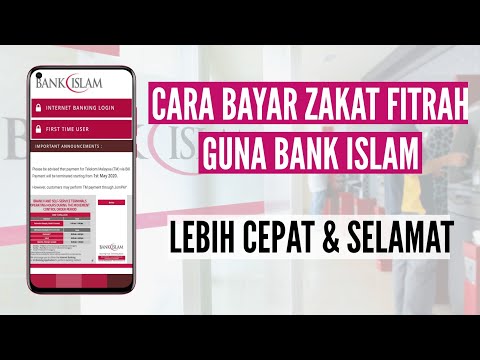 Cara Bayar Zakat Fitrah Secara Online Melalui Bank Islam