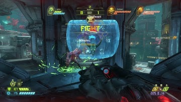 DOOM Eternal Battlemode CHEATER footage Simploo and Hue 00:02 pacific time july 8th 2021