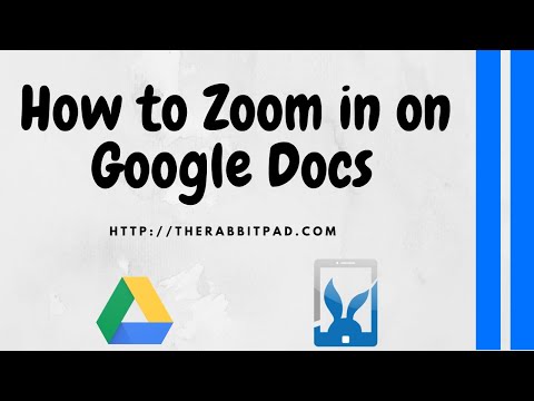 Video How to Zoom in on Google Docs - youtube