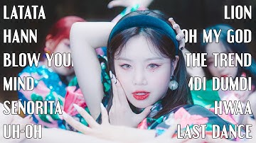 Every i-dle MV, but it