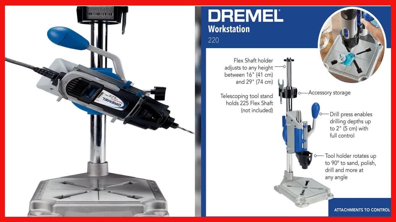 Great product Dremel Drill Press Rotary Tool Workstation Stand with