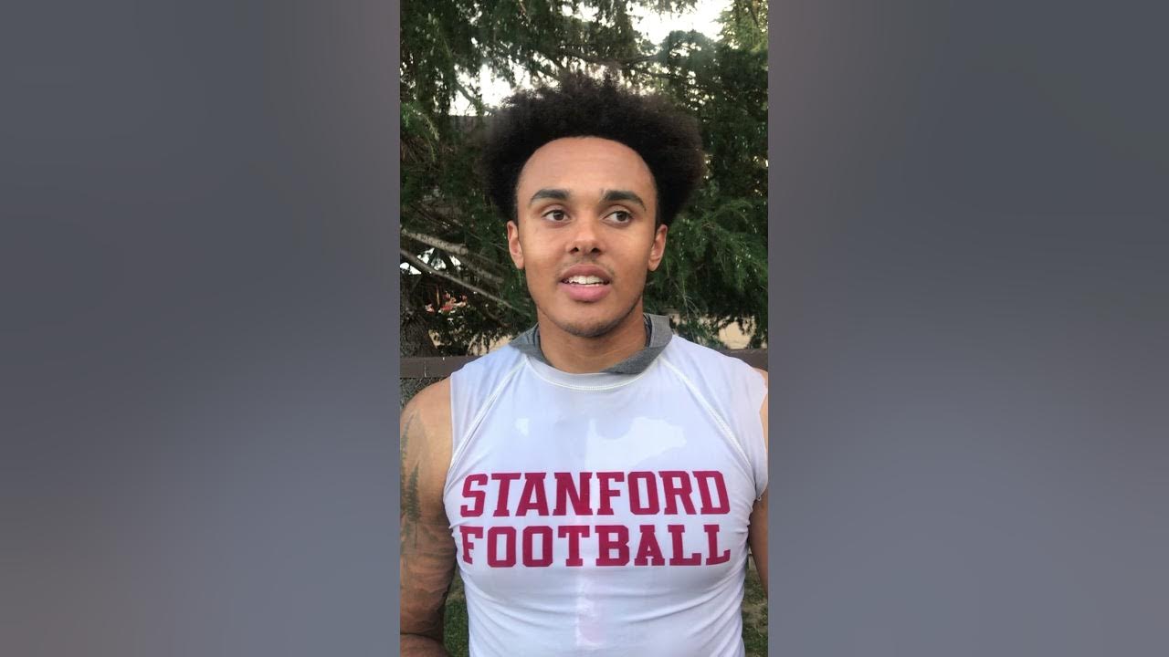 Stanford QB Ashton Daniels talks fall camp - YouTube