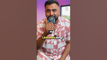 Karaoke Mic With Speaker Has One Cool Trick!