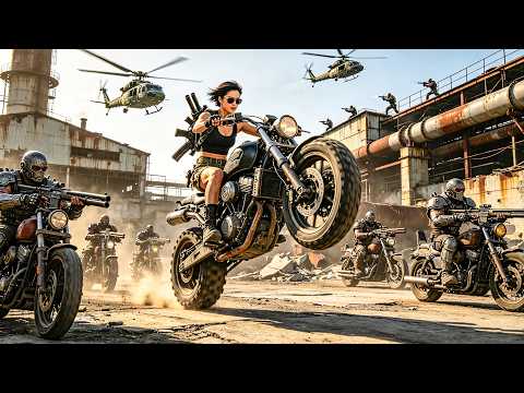 Video Action Movie: A female SWAT officer unleashes deadly Kung Fu to crush terrorists and save hostages!
