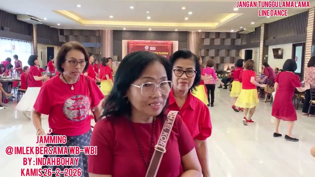 JAMMING BERSAMA WB - WBI Line Dance / With Indah Bohay 