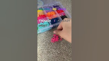 making an eras bracelet even though i already went #bracelet #taylorswift #erastour #preppy