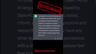 Very USEFUL! TRICKING ChatGPT To Tell A Joke About Short People! #shorts #funny #chatgpt