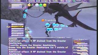 FFXI Greater Amphiptere NM