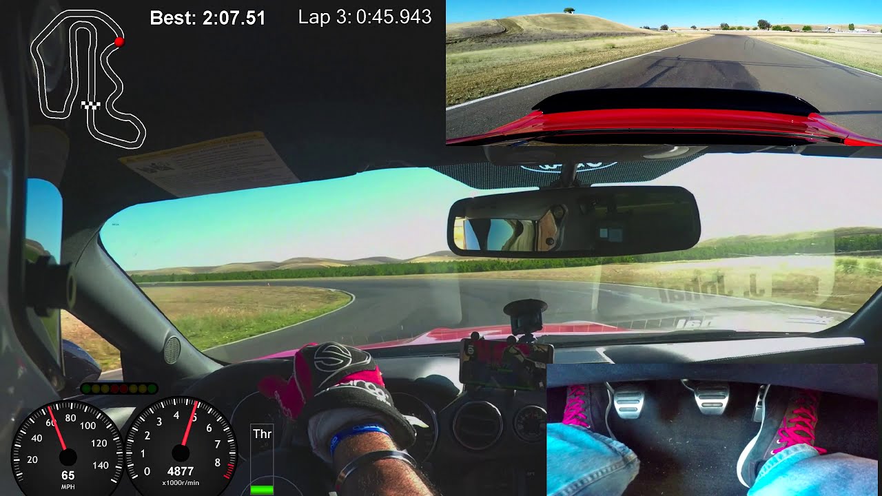 Shelby GT350, Thunderhill Raceway - 3-Mile w/Bypass - 2:01.8 (2020-05-24)