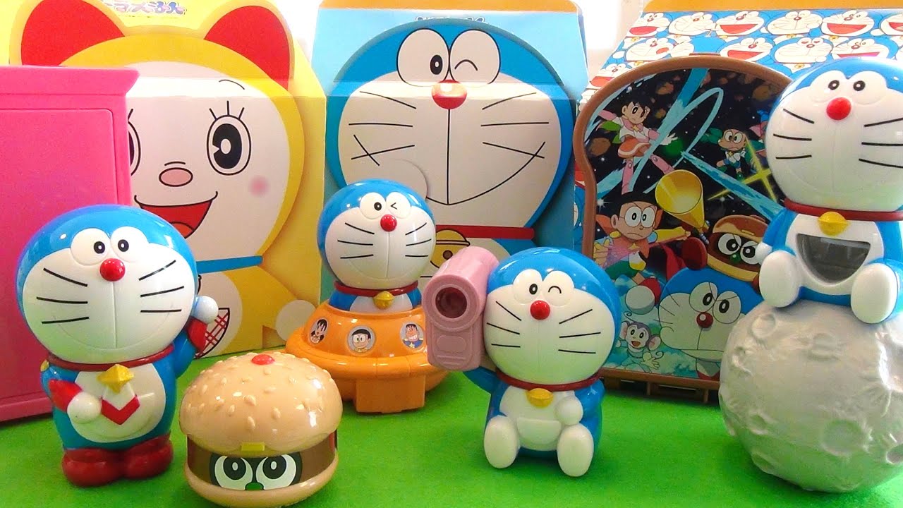 McDonald's Happy Set: “Doraemon” 3/20/2015 (Friday)~ - YouTube