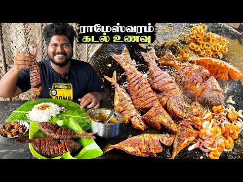 கடல் உணவு வேட்டை at Dhanushkodi 🔥 | Best Sea Food Place in Tamilnadu |