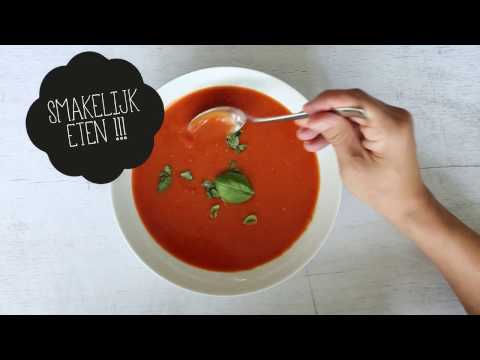 Video: Tomatensoepen: Stap-voor-stap Fotorecepten Voor Eenvoudige Bereiding