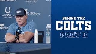 When the season starts, you roll. Behind the Colts: Episode 3
