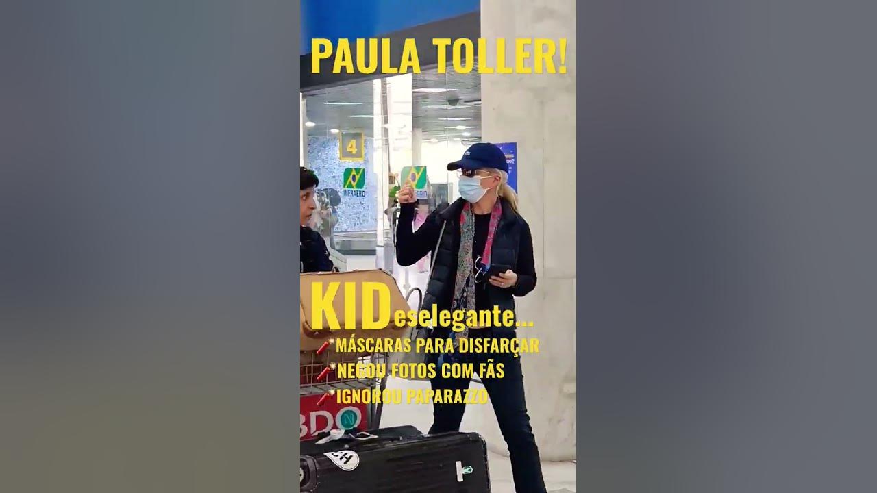 ELA IGNORA Á TODOS!  #famosos #babado #fama #paulatoller #kidabelha
