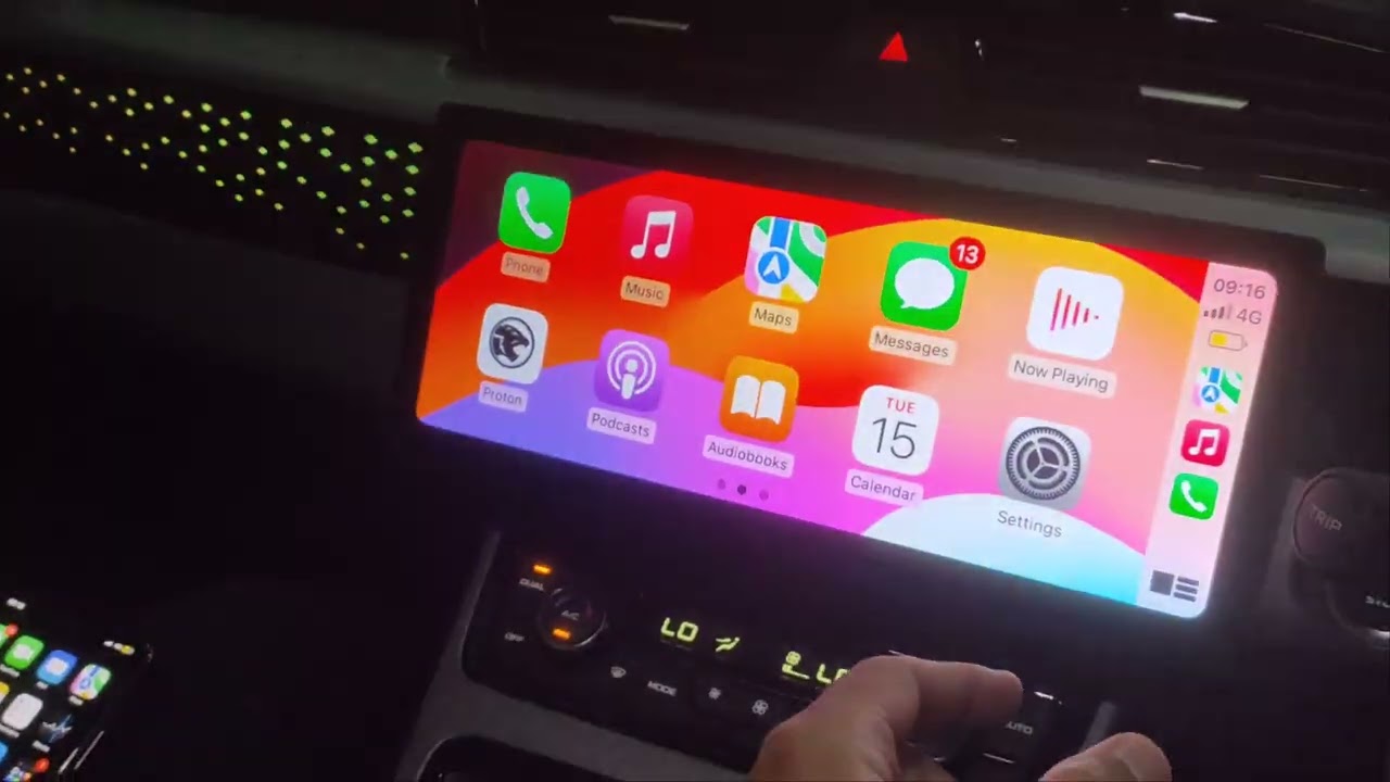 2025 Proton x70 Apple Carplay Demonstration