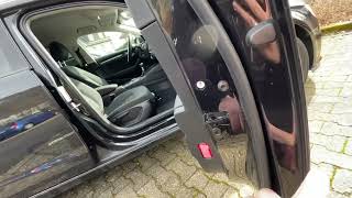 How to manually open and close your doors Audi A3 - emergency door lock & unlock S3 Sportback DIY