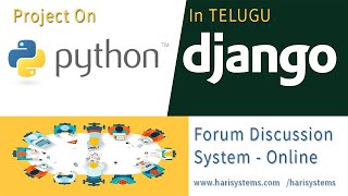 Free python projects tutorial in telugu | Python discussion forum project | sekharmetla