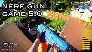 Nerf meets Call of Duty: Gun Game 5.0 | First Person in 4K!