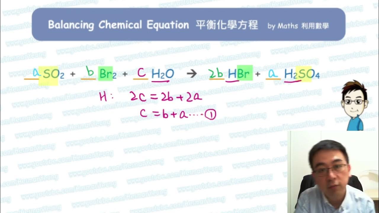 How to balance SO2 + Br2 + H2O = HBr + H2SO4 YouTube