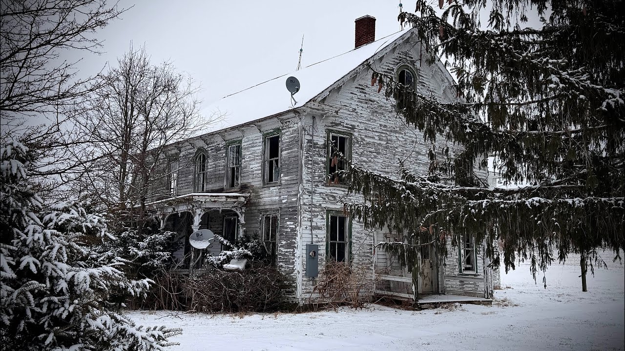 Stunning Nearly 200 year old Abandoned Drewry Manor House Up North in The Mountains of New Jersey