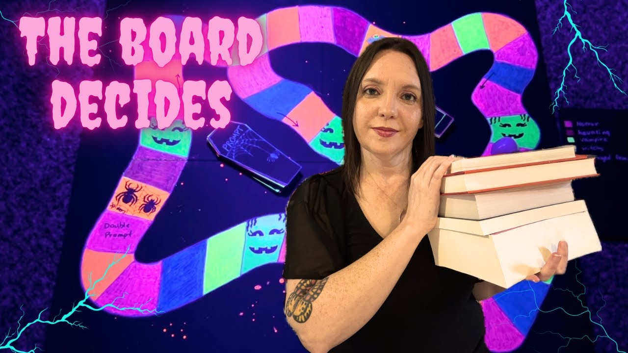 My TBR Board Game Chooses My February Reads (Plot Twists & Horror)