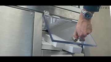 Tamper Evident Labelling Machine INTREX SET 1232F - Pharma Boxes