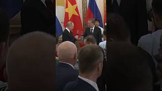 Putin Toasts To Russia-Vietnam Friendship During Hanoi Visit