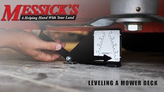 How to level a Mower Deck | Fantastic tool!