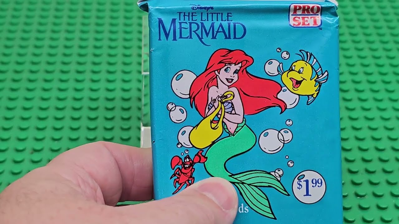 The Little Mermaid Trading Cards - YouTube