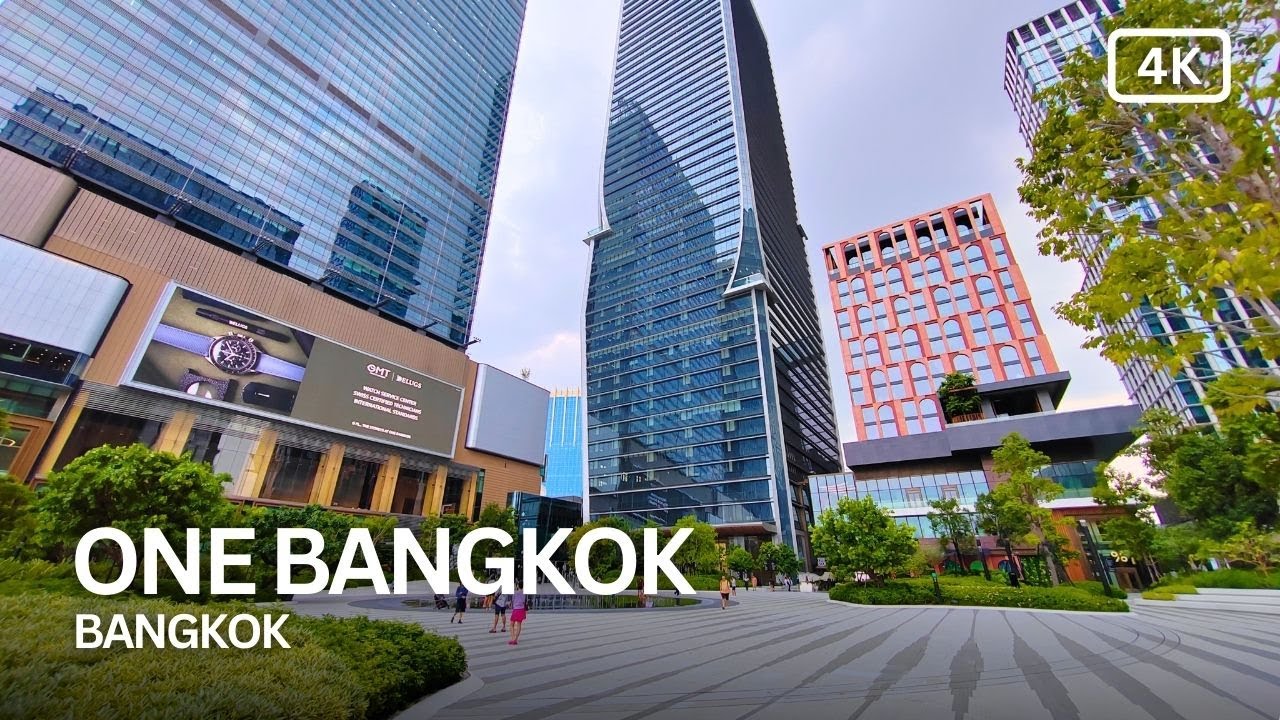 ONE BANGKOK Shopping Mall Walking Tour 2025 [4K]