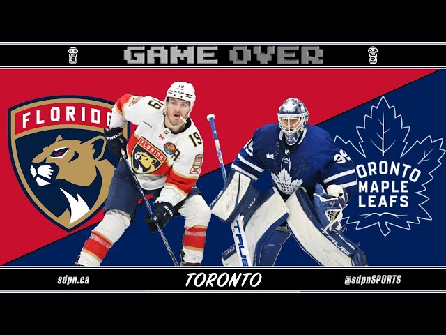 Florida Panthers vs. Toronto Maple Leafs 2023 Stanley Cup Playoff Round 2  Dueling Koozie