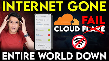 EXPLAINED: Global Internet Meltdown: Cloudflare Crash, ChatGPT Down, X Down | Lookk