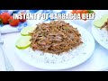 Instant pot barbacoa beef  sweet and savory meals