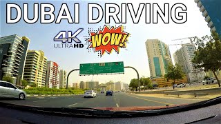 4K DUBAI DRIVING | WATERFRONT MARKET TO LULU HYPERMARKET AL QUSAIS