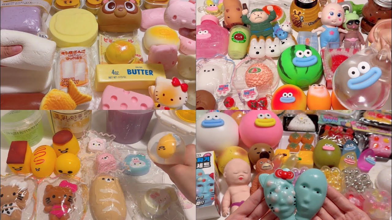 [💸toy asmr💸] 말랑이 만지면서 tmi 말하기 모음집 Compilation of Squishy ASMR