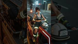 Dance: Rhythm Inferno - Absolute Flame Control #cyberpunk #SciFi #Dance