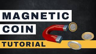🪙 Magnetic Coin Magic Trick – Coins Stick Together in the Magician’s Hands!