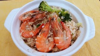 【憶霖】奶油海鮮燉飯，在家也可以料理大師級的燉飯(奶油白 ... 