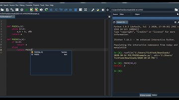 Python - PGCD (Euclidean algorithm) using recursive function and ternary operator