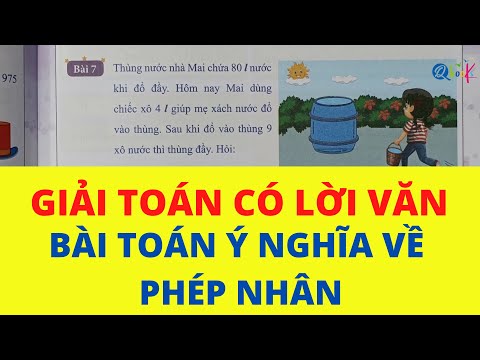 Video Toán Lớp 3 Kết Nối | GIẢI TOÁN CÓ LỜI VĂN | Bài toán ý... - youtube