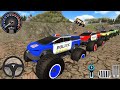 Juegos De Carros Police Monster Truck Impossible Driver Car Extreme Racing For Android Mud Gameplay