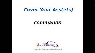 CYA - Commands