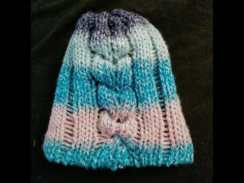 Addi Faux Cable Hat Hack Youtube