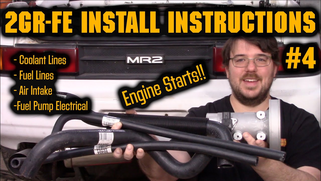 2GRFE MR2 SW20 Install Instructions Video 4 YouTube