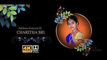 Half Saree Invitation, Charitha sri (4K - DOLOBY ATMOS )